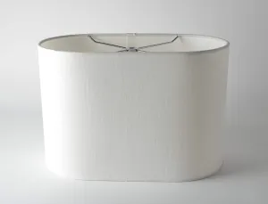 Linen Retro Oval (Rolled Edges)