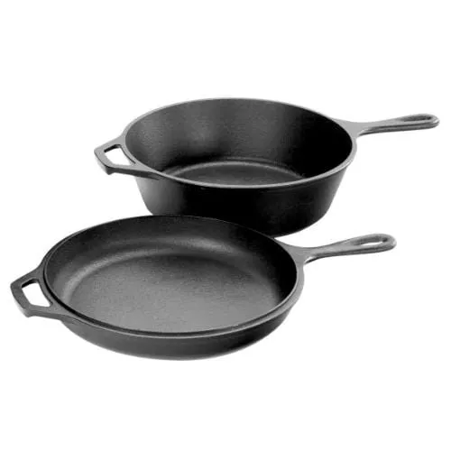 Lodge Pro Logic Cast Iron Combo Cooker
