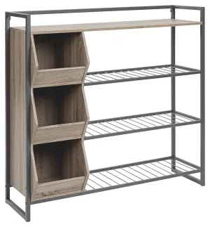 Maccenet Z1510473 Gray Shoe Rack