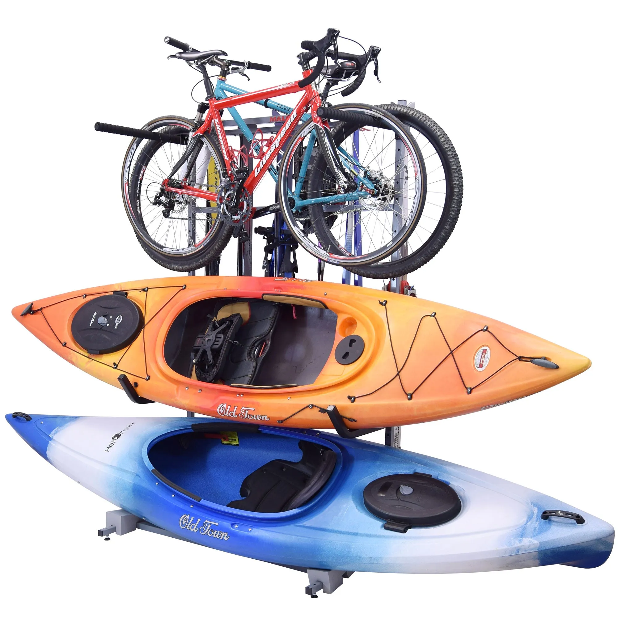 Malone 3 Bike   2 Kayak   6 Ski Free Standing Storage Rack