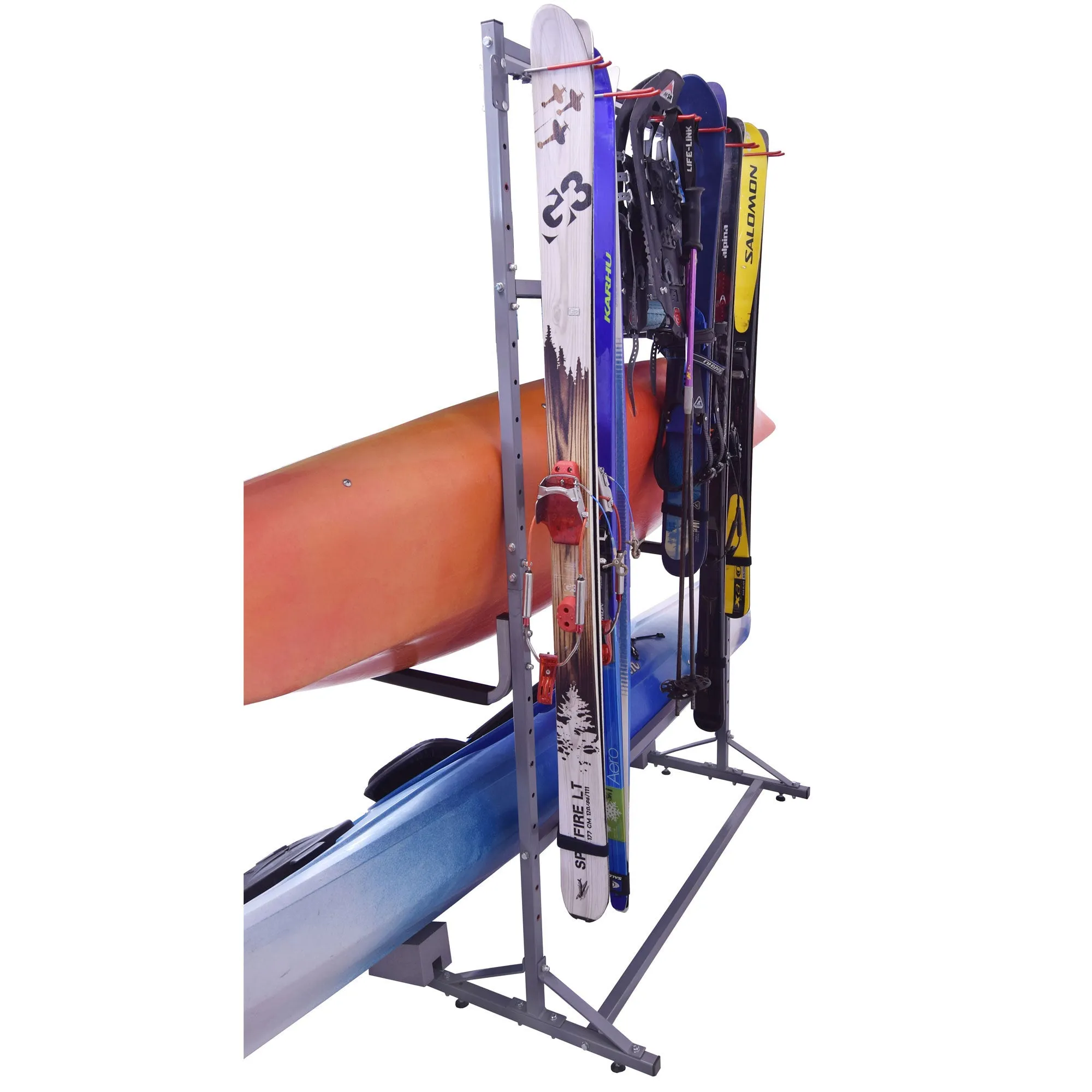 Malone 3 Bike   2 Kayak   6 Ski Free Standing Storage Rack
