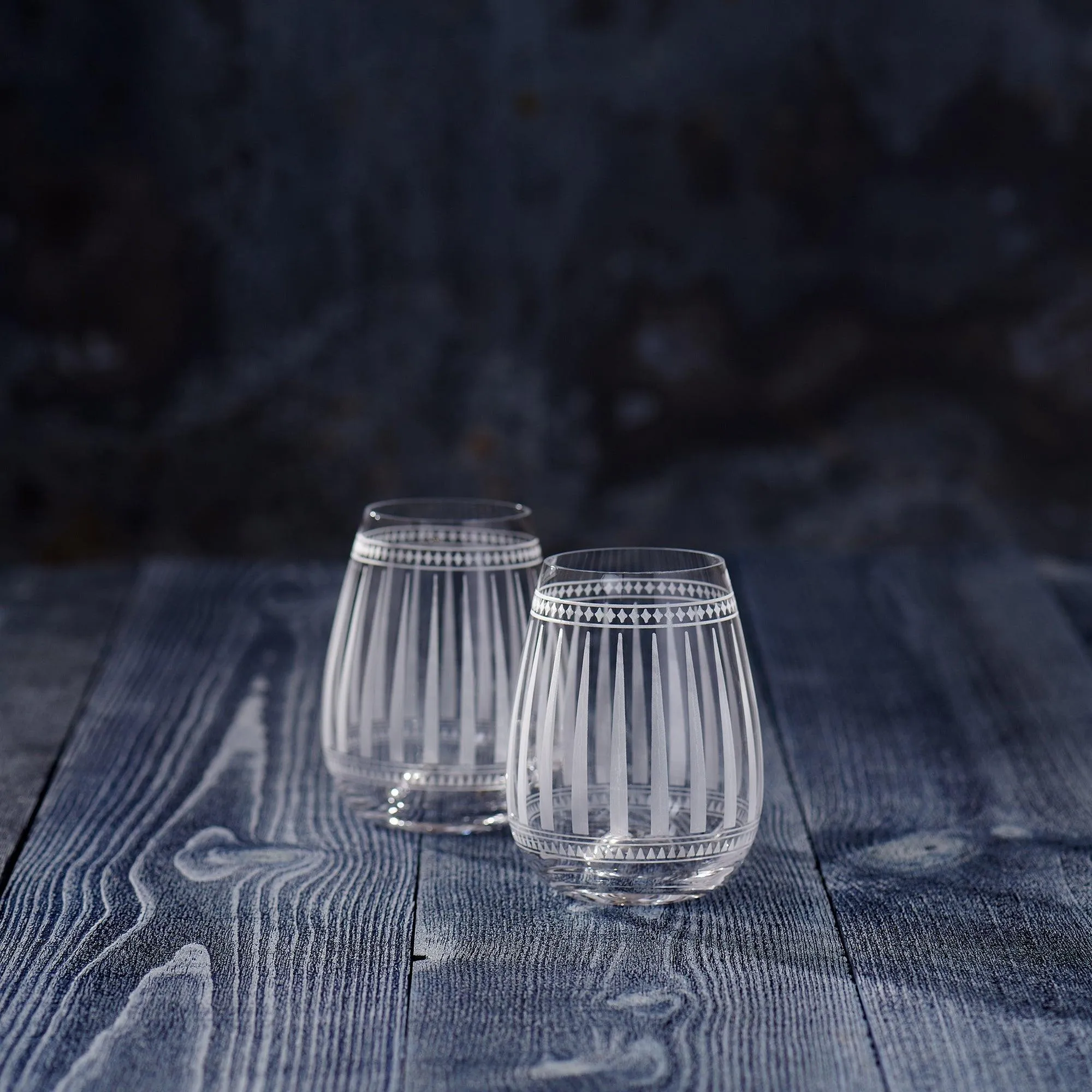 Marrakech Stemless Wine Glasses