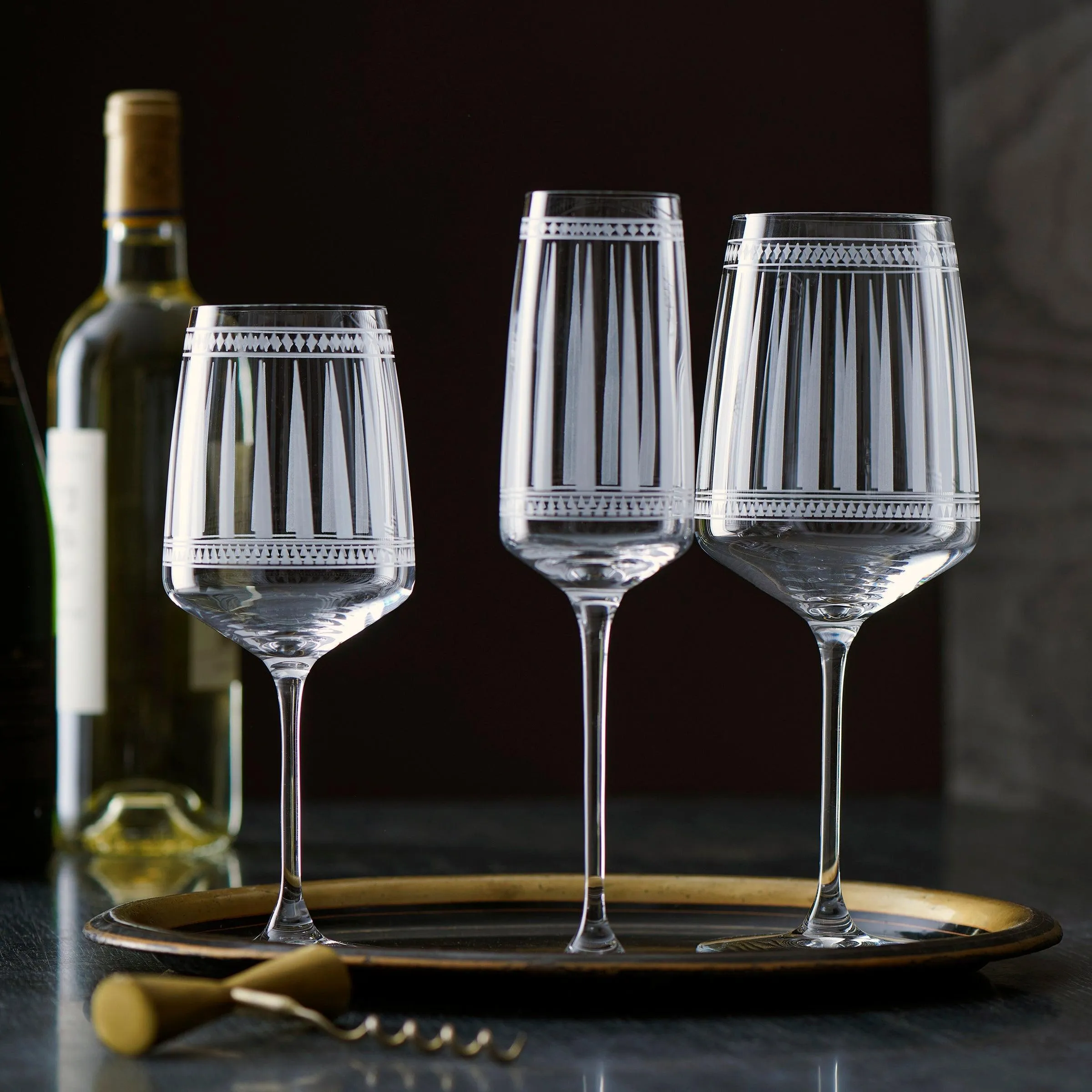 Marrakech White Wine Glasses