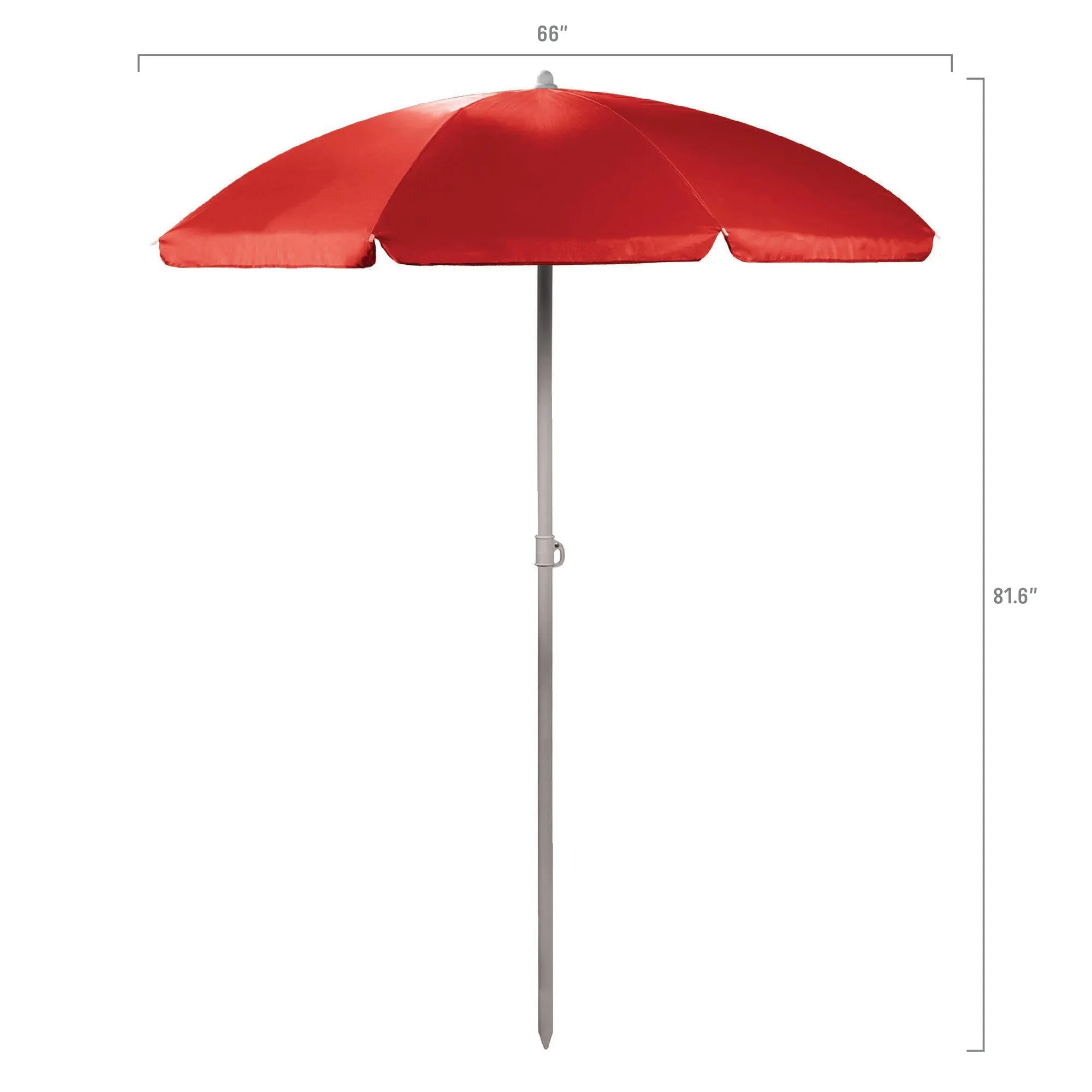 Maryland Terrapins - 5.5 Ft. Portable Beach Umbrella