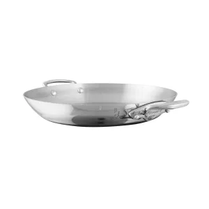 Mauviel M'Mini Stainless Steel Round Pan, 4.7-in