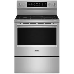 Maytag 30-inch Freestanding Electric Range with Convection Technology YMFES8030RZ