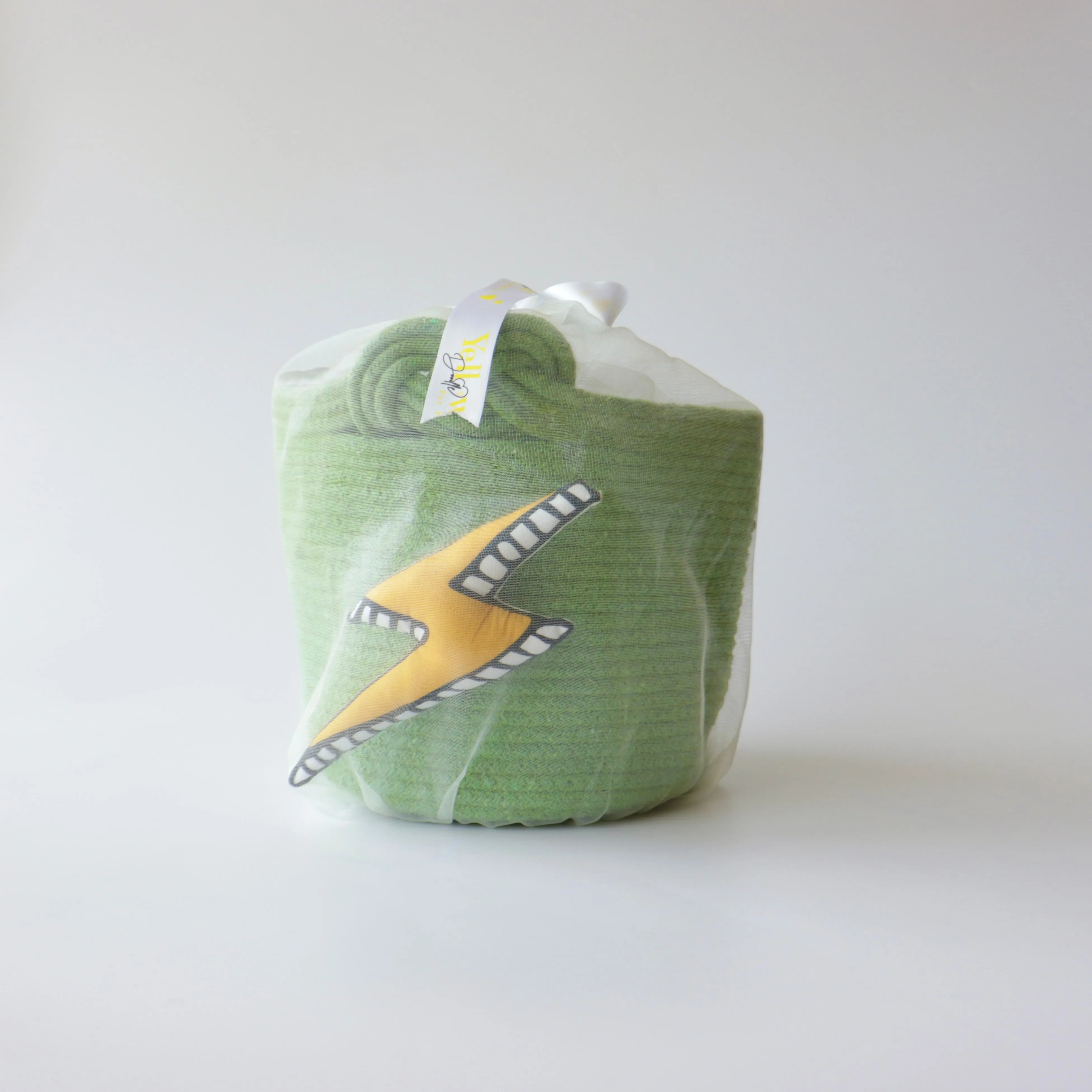 Multipurpose Storage Knotted Basket - Green