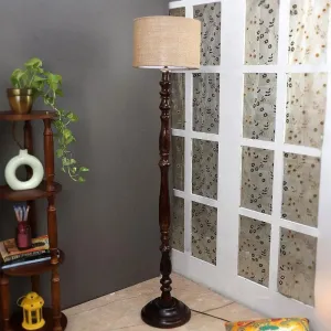 Natura Jome Floor Lamp - Beige