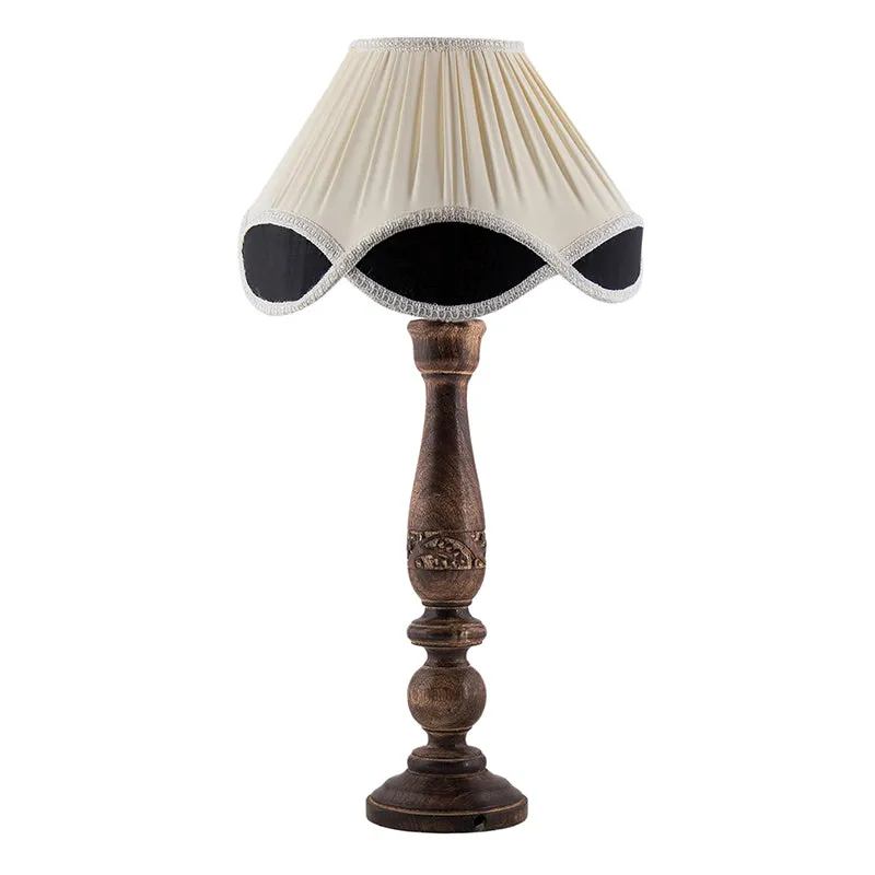 Nihara Nima Wooden Table Lamp
