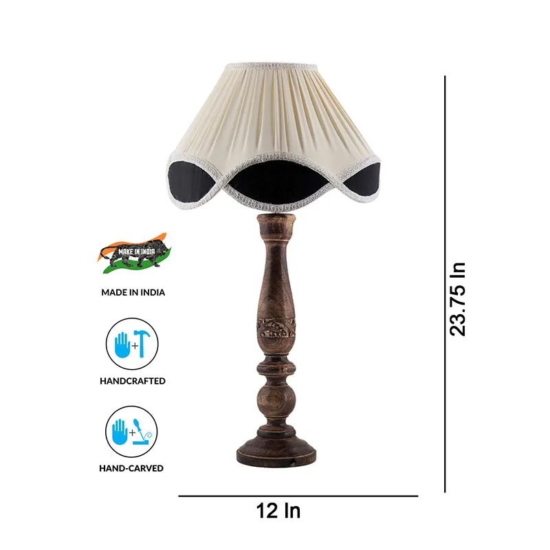 Nihara Nima Wooden Table Lamp