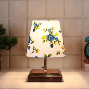 Niksha Blue Fleur Table Lamp
