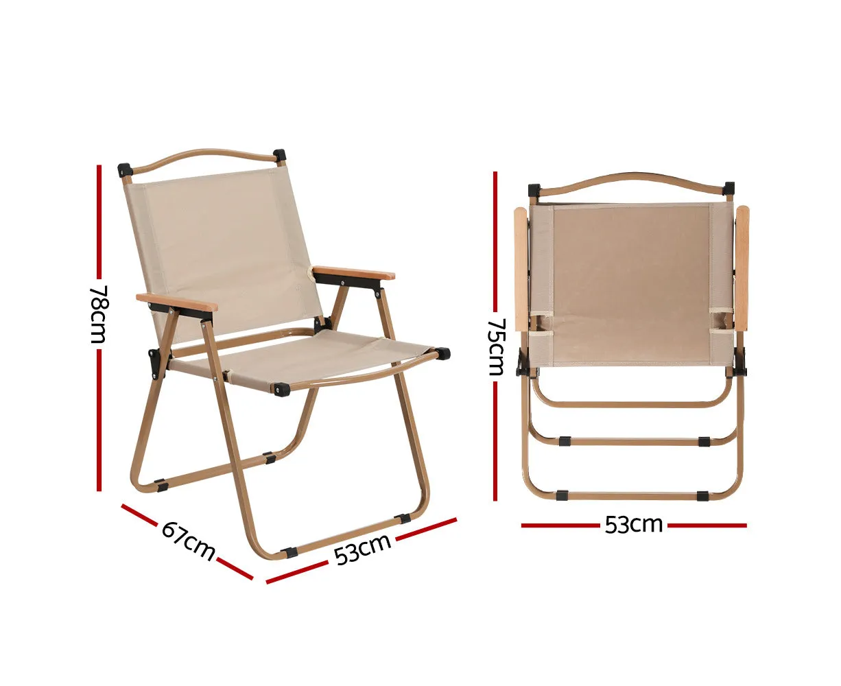 Outdoor Camping Chairs Portable Folding Beach Chair Patio Furniture