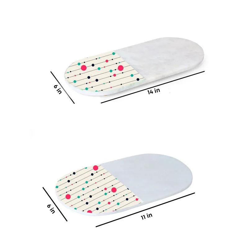 Ovelta Stripe Platter - Set Of Two