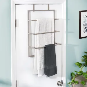 Over-The-Door 3-Tier Towel Rack