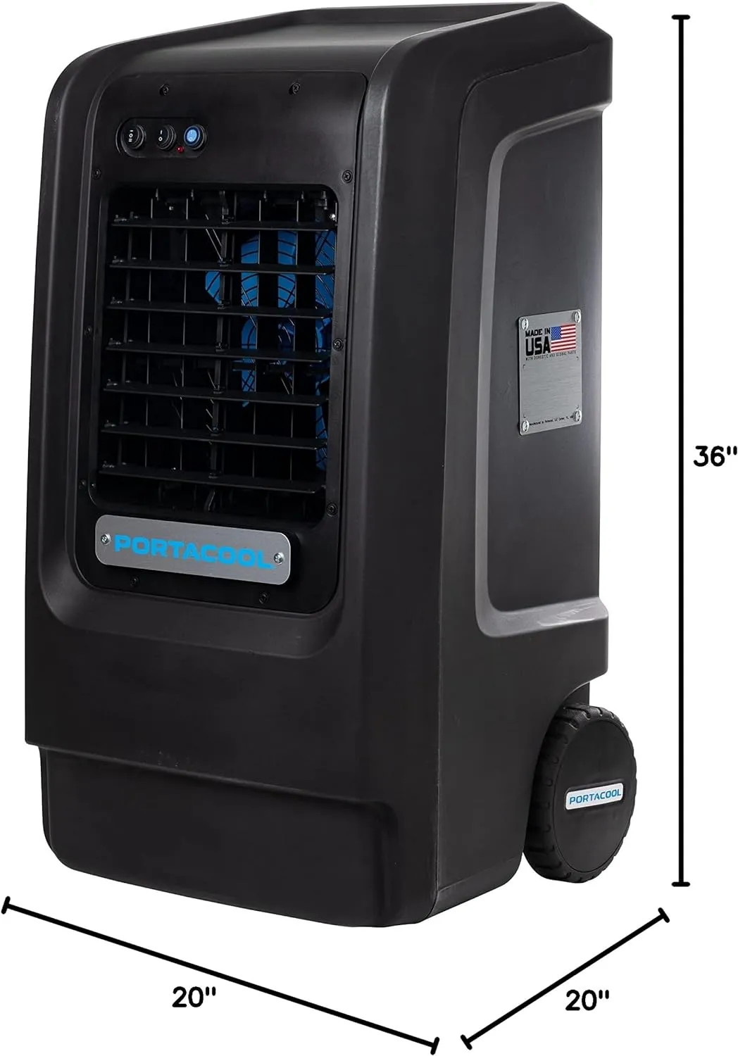 Portacool PAC5101A1 510 Portable Evaporative Cooler for Patios, Decks, Pet Spaces, and More (Refurbished)