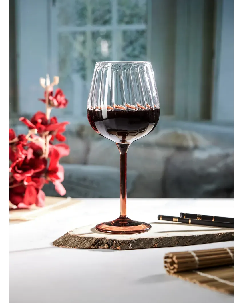 Red Wine Glasses for Sophisticated Sips with Gift Box | Set of 4