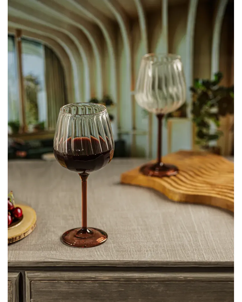 Red Wine Glasses for Sophisticated Sips with Gift Box | Set of 4