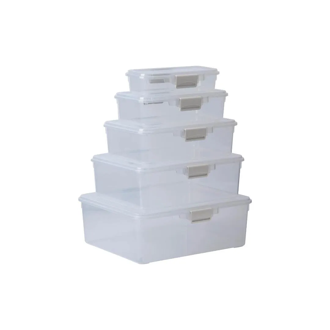 Regent Plastic Pinki Storage Utility Container Box 1.1L