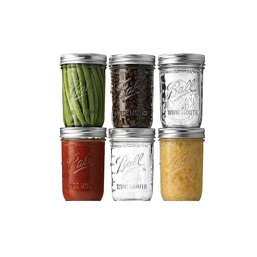 Regular-Mouth 70mm Mason Jar Replacement Rings for Glass Jars - Rust Resistant - 24 Pack
