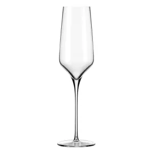 Reserve by Libbey 9332 8 oz. Champagne Prism Flute Glass - Case of 12 Pcs