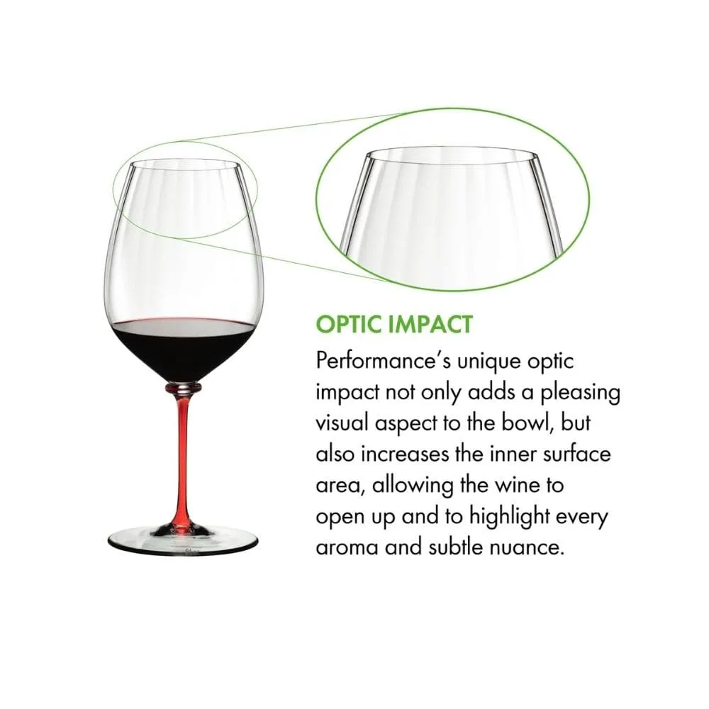 Riedel Fatto A Mano Performance Cabernet Red