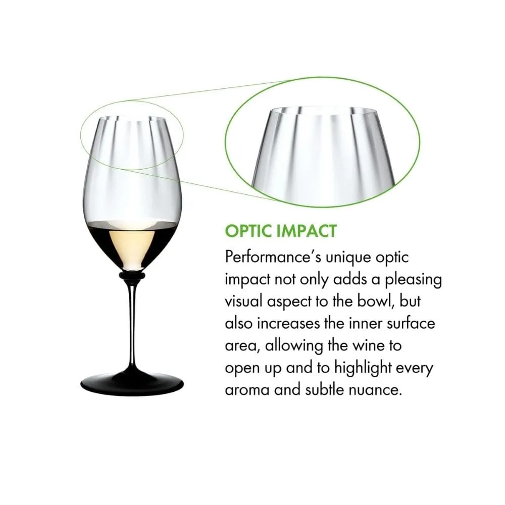 Riedel Fatto A Mano Performance Riesling Black Base