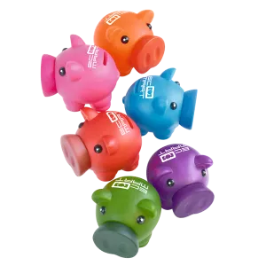 Rubber Nose Piggy Banks - Unprinted sample