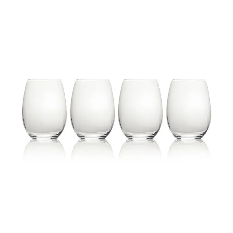 Sakurna Stemless Wine & Champagne Glasses | Set of 4 |