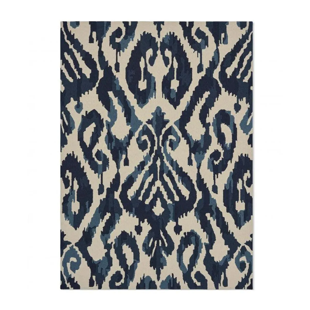 Sanderson 'Kasuri - Indigo' Indoor & Outdoor Rug