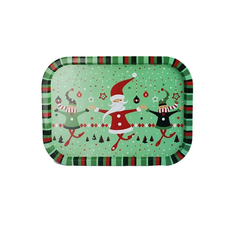 Santa & The Elves Tray | Set of 2