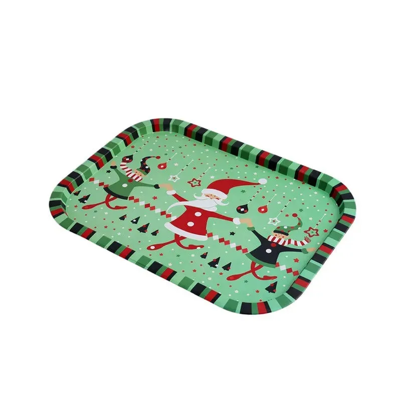 Santa & The Elves Tray | Set of 2