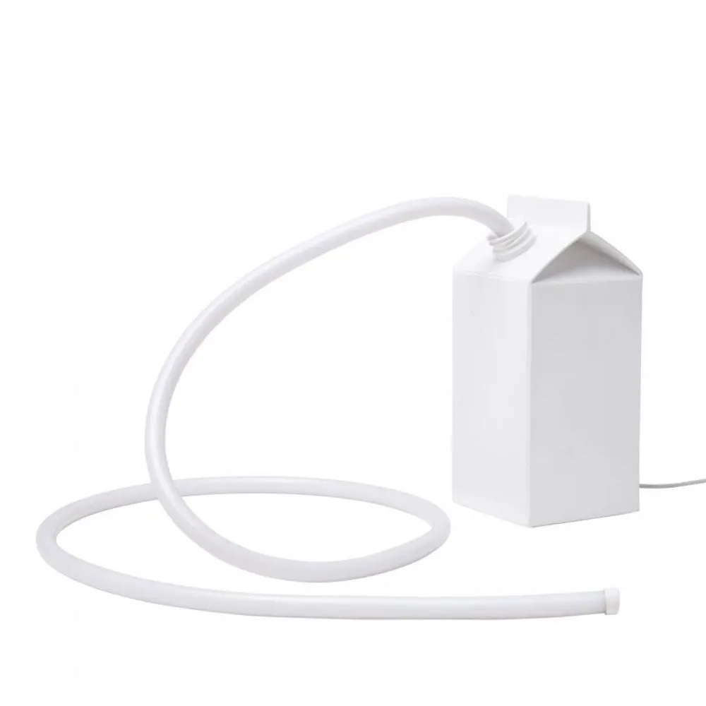 Seletti Daily Glow Milk portable LED table lamp