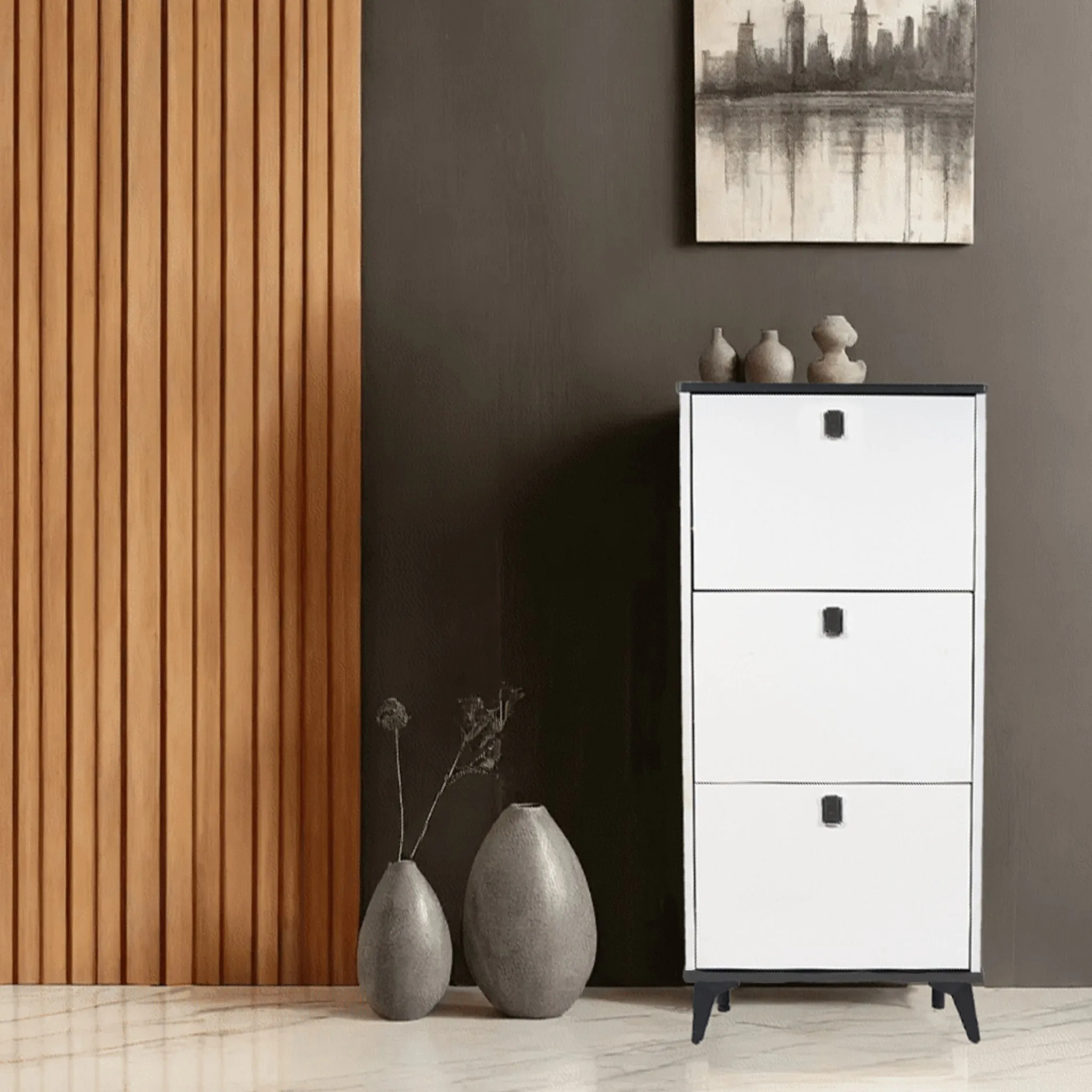 Slimline Shoe Cabinet