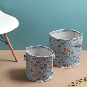 Space Manage Storage Basket - Set Of Two