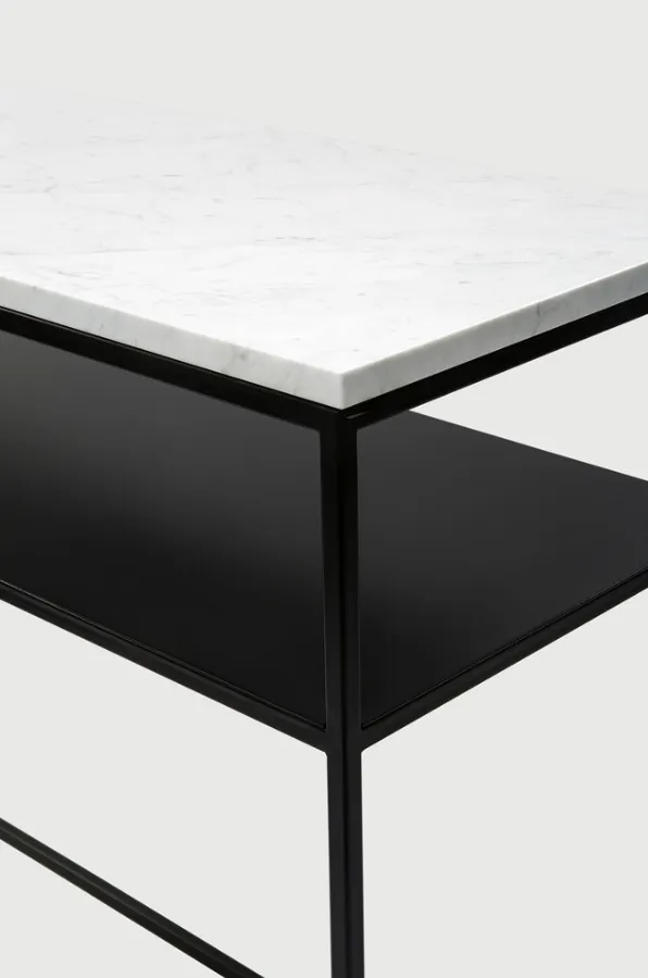 Stone Console - White Carrara