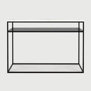 Stone Console - White Carrara