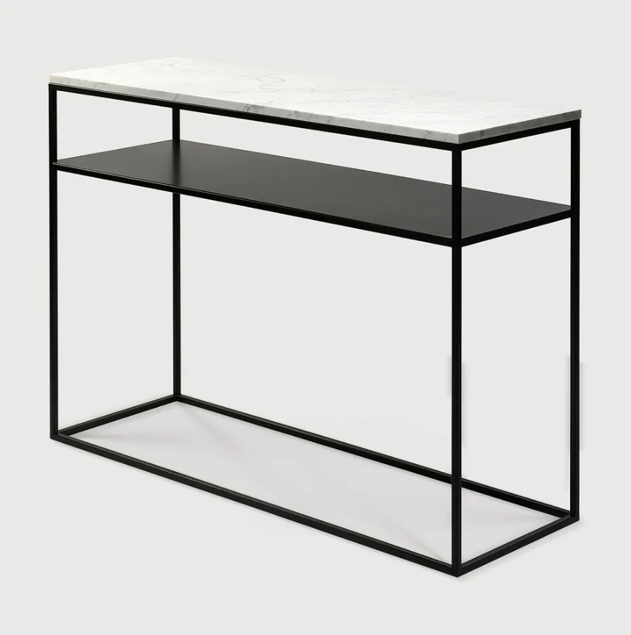 Stone Console - White Carrara