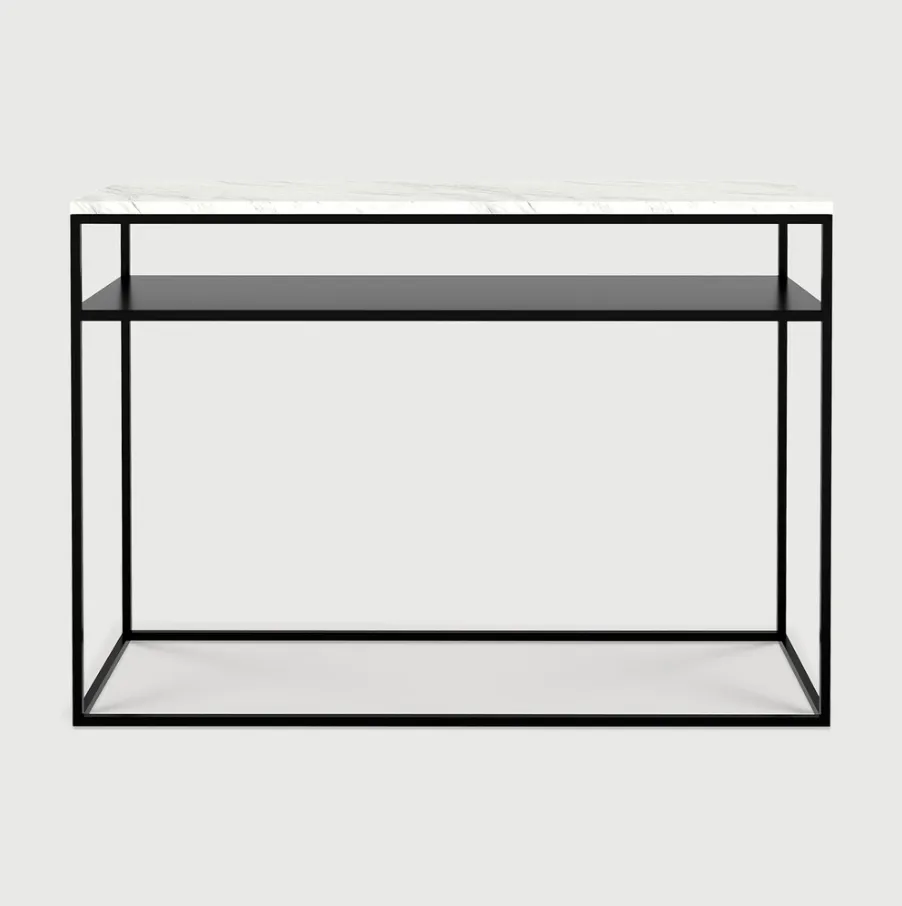 Stone Console - White Carrara