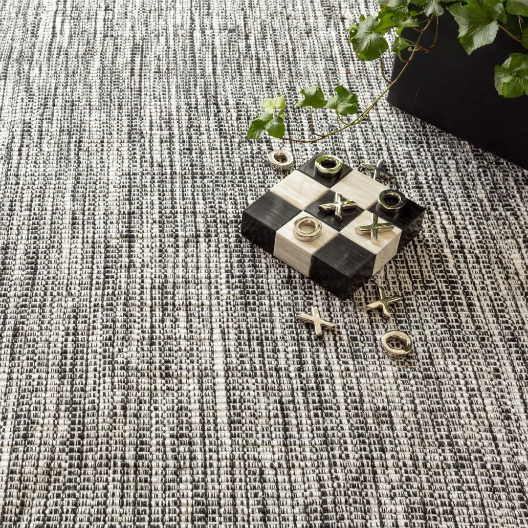 Tideline Black Indoor/Outdoor Rug