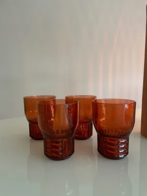 Trama Wine Glasses Pink