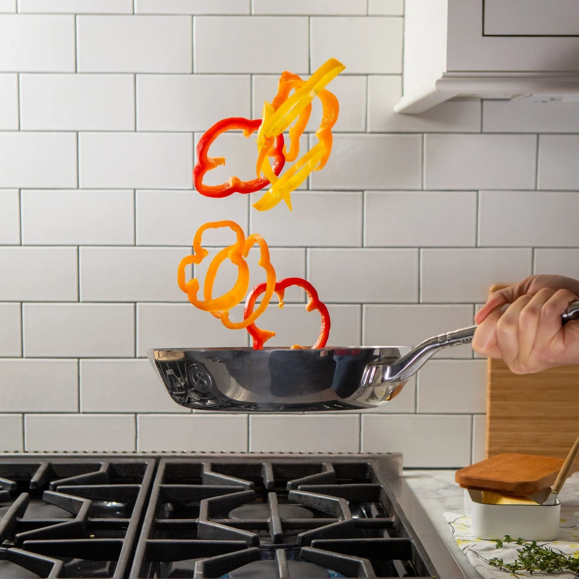 Tri-ply Stainless Steel Cookware, Set of 5