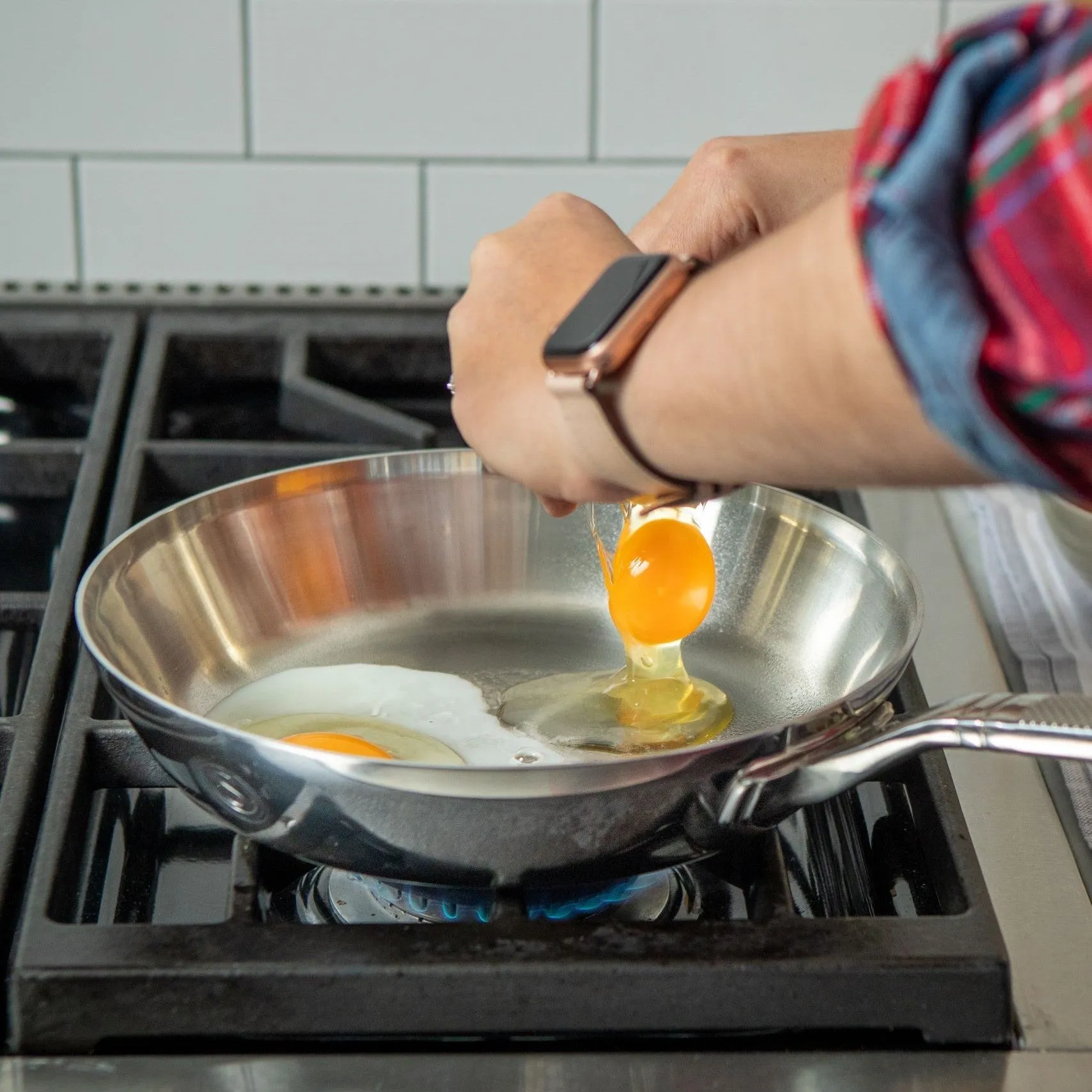 Tri-ply Stainless Steel Cookware, Set of 5