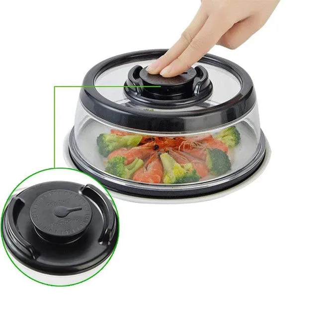 Vacuum Food Sealer Plate Container Dish Cover