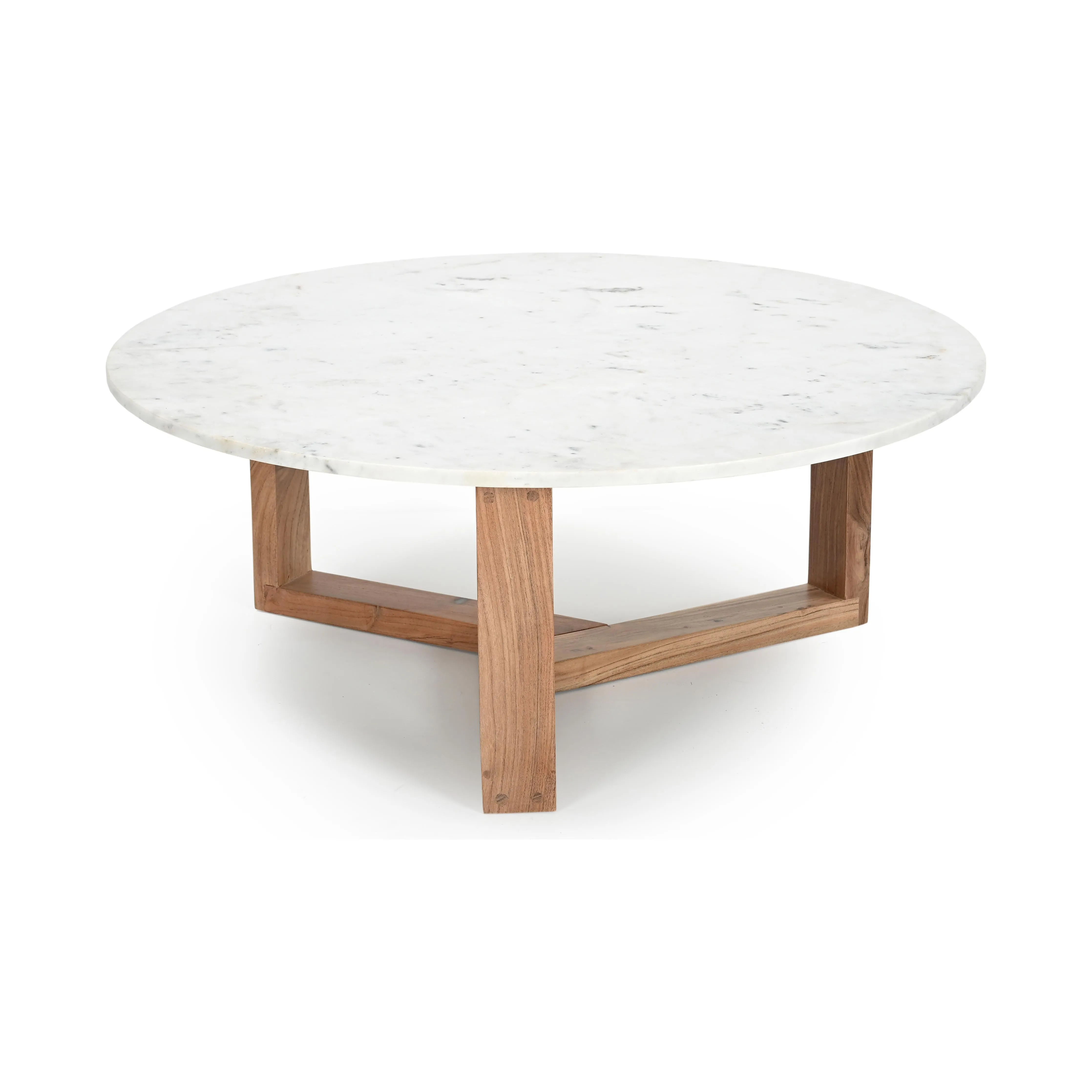 VENTURA Brown Acacia Coffee Table