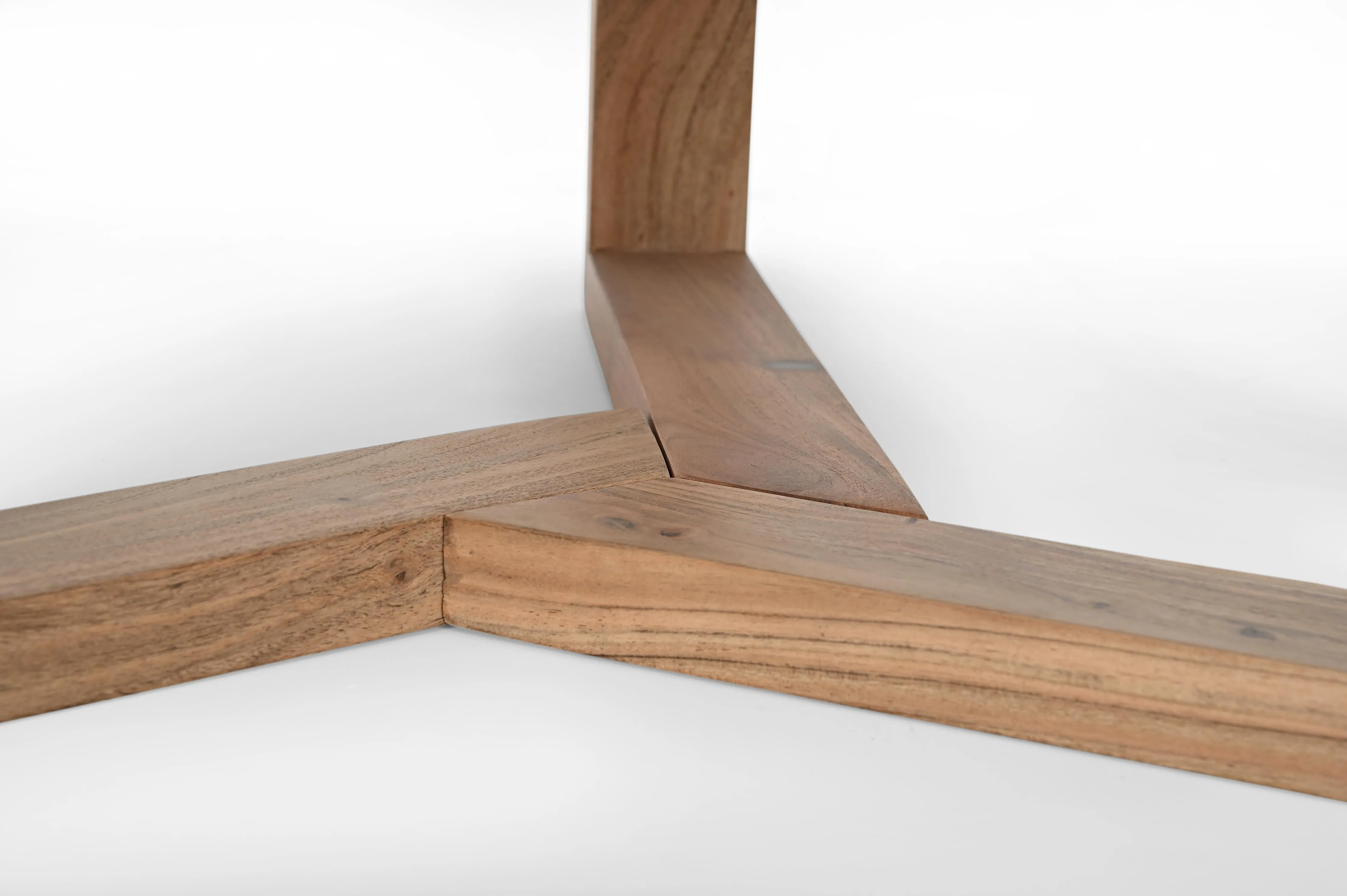 VENTURA Brown Acacia Coffee Table