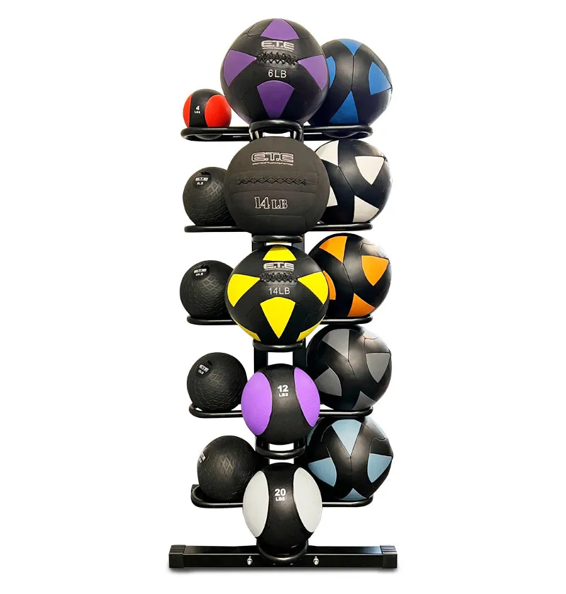 Vertical Medicine Ball Racks