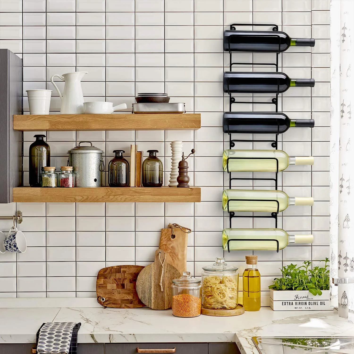 Wall Mount Towel Holder (6 Tier)