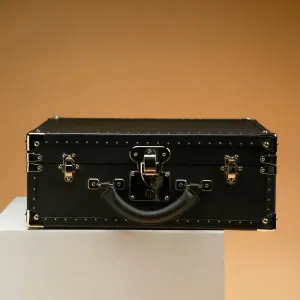 Watch Trunk - Saffiano Black