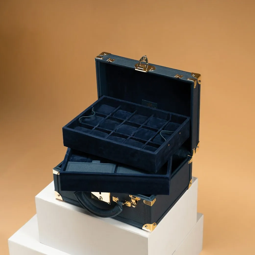 Watch Trunk - Togo Dark Blue