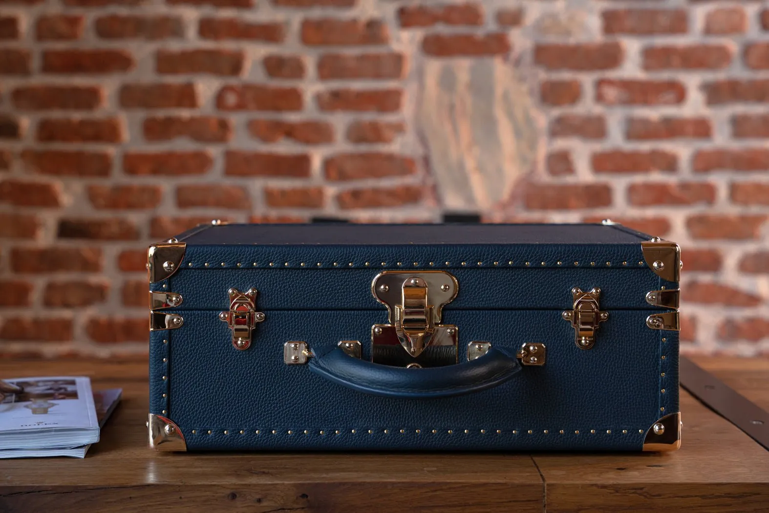 Watch Trunk - Togo Dark Blue